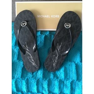 Michael Kors - Black Flip Flops - NWT